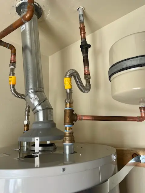 Water heater installation and plumbing repair in La Gorce